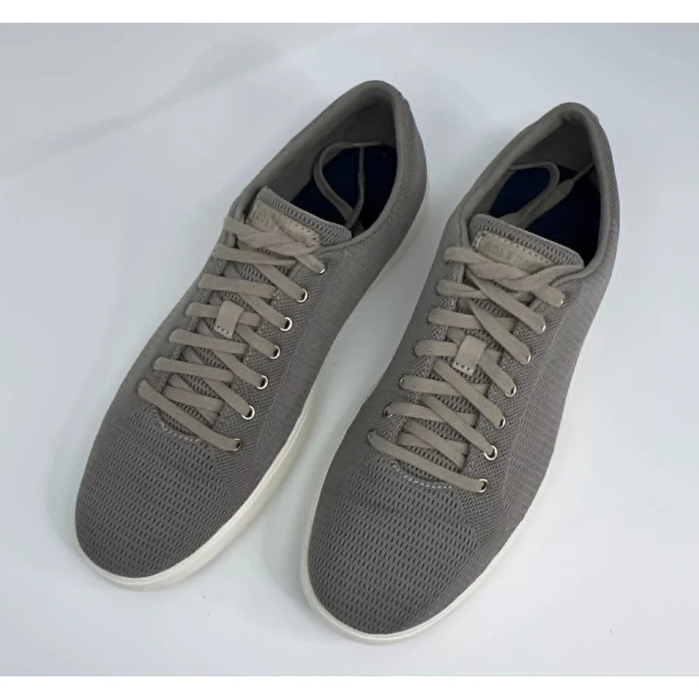 Cole Haan Grand OS Knit Sneakers Mens 10 Gray Casual Lightweight Comfort Walking